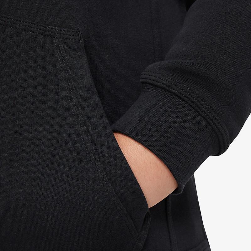 Nike Hoodie With Brand Logo Kids Hoodies Black DA5064-010