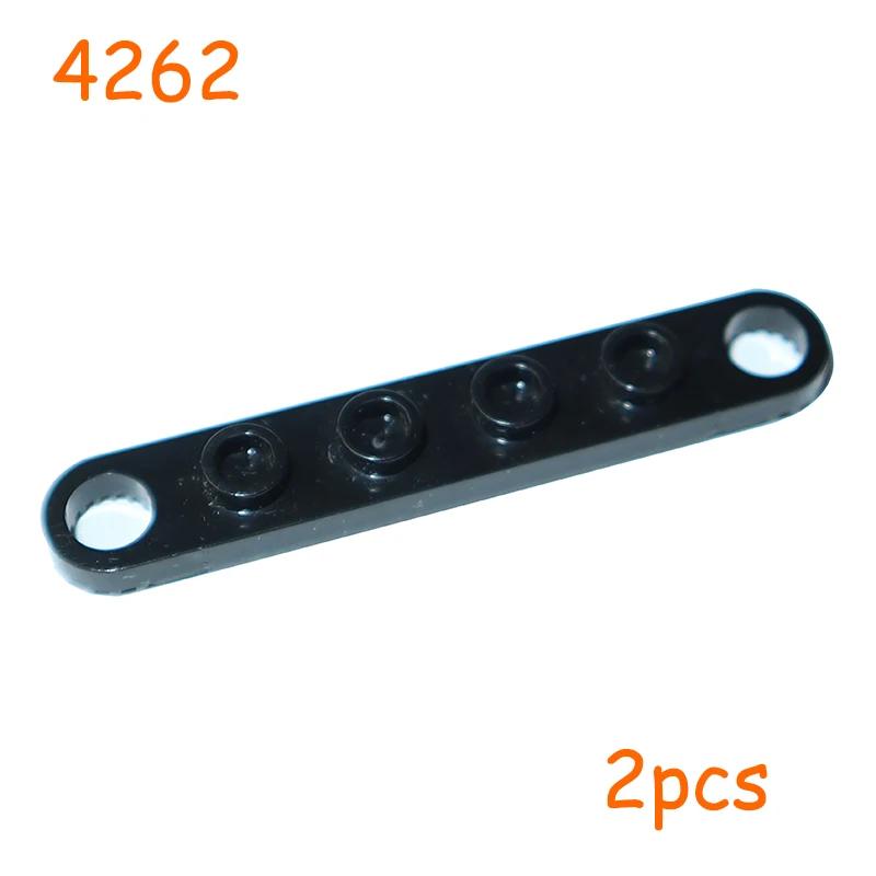 Non-Toxic Technical Plate With Toothed End Small Particle Building Blocks With Studs Moc Toy Parts 32124 32125 4263 2711 4262 4442 2719