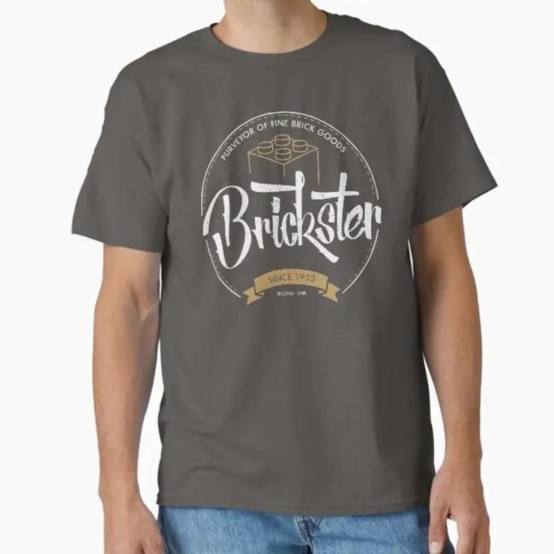 Brickster Purveyor of Fine Brick Goods Clas T shirt Made in US AUS Size S 2XL