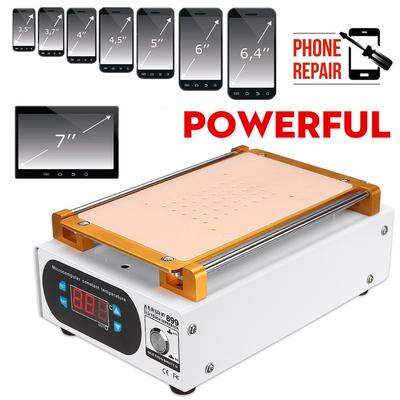 Сепаратор ЖК-экрана, автоматическая нагревательная платформа, машина для ремонта телефона, гладкая пластина, сепаратор экрана, 7 дюймов, 220/110 В