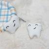 Милый зубной эмодзи чехол для AirPods Pro Apple Bluetooth-гарнитуры 1/2/3/4-го поколения мультяшный чехол