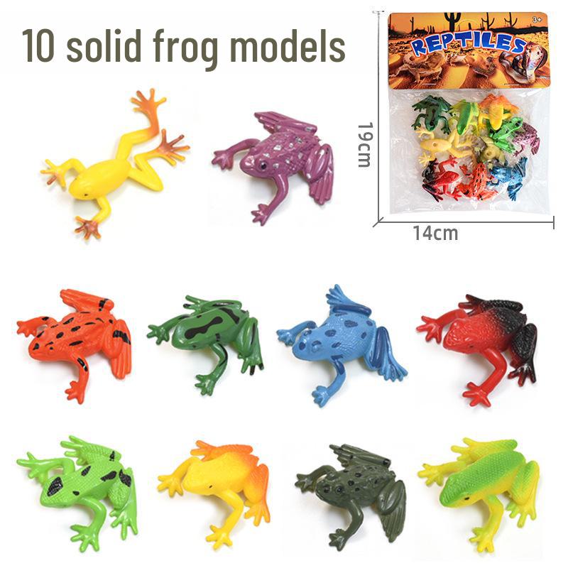 Wild Animal & Marine Insect Farm Model: Dinosaur Soft Glue Toy Set for Kids