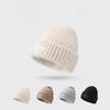 Свободная вязаная шапка корейского выпуска, женская осенне-зимняя универсальная толстая вязаная шапка, шапка Baotou