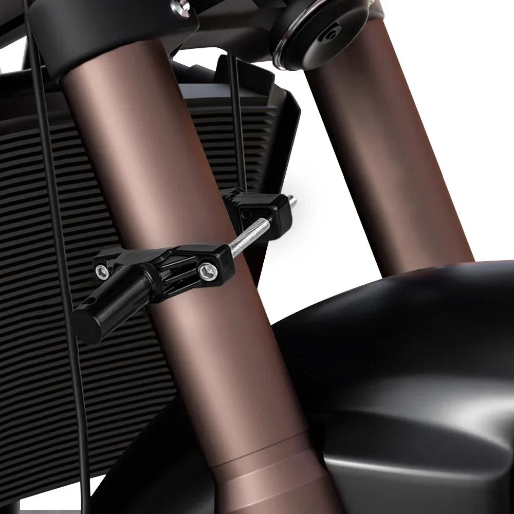 Кронштейн для крепления мотоцикла Фиксированный держатель Универсальный Алюминиевый сплав Стойка для противотуманных фар Запасные части Простая установка Стабильная работа