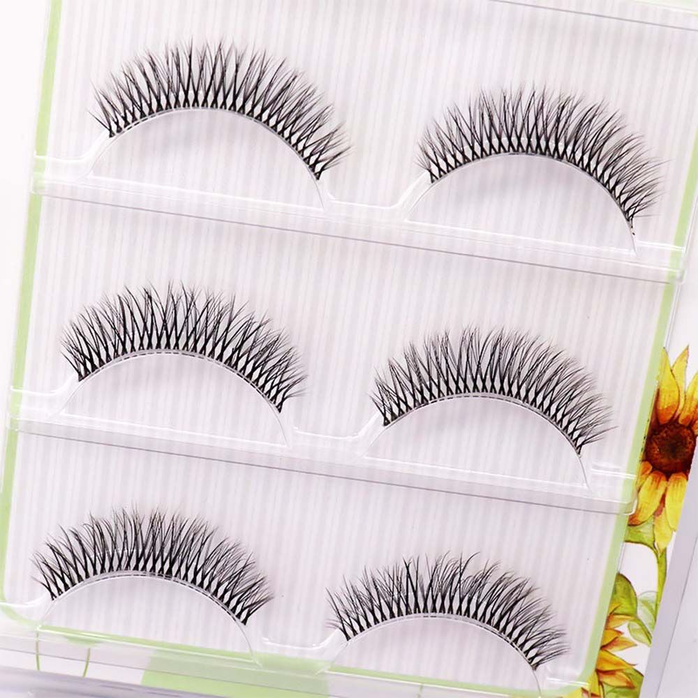 Thick Lash Eye Makeup Tool Cross False Eyelashes Lash Extension False Eyelashes Big Eyes Eyelashes