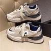 Breathable Korean Style Sneakers Women Simple Comfortable 2024 New Fashion Thick Bottom Wear Resistance Autumntime Casual Shoes