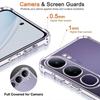 Чехол для телефона VIVO V50 V40 V30 V29 V27 V25 V23 V21 V20 V15 Pro V19 Neo V21E V23E V25E V27E V29E V30E V40 Lite противоударный прозрачный чехол с воздушной подушкой из мягкого ТПУ.