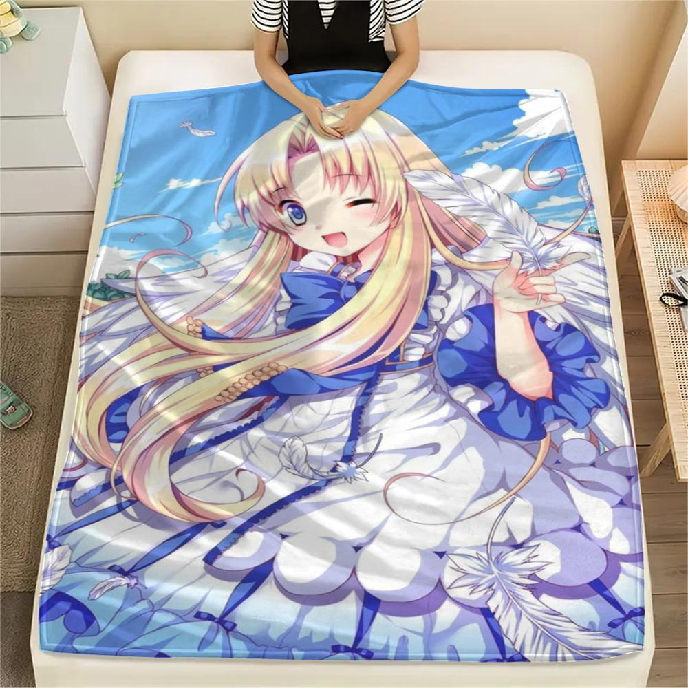 1PC Shield Hero Print Flannel Blanket, High quality Comfortable for All Seasons, Home Decor, Warmth and Comfort, Perfect for Christmas Gifts