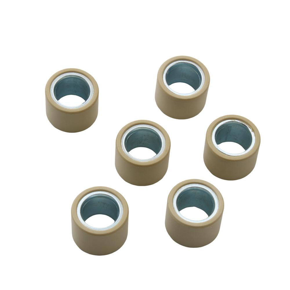 6PC Racing SH300 SH350 Variator Roller 16g 17g 18g 19g 20g 21g Weights 23x18mm For Honda Forza 300 350 ADV 350cc Scooter Engine