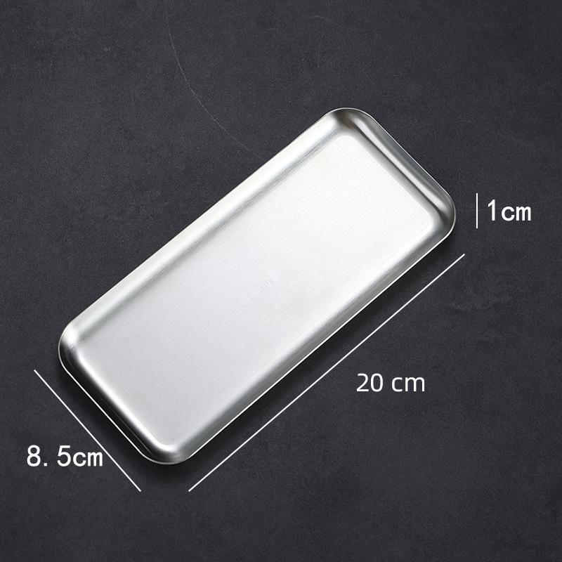 Korean Style Stainless Steel BBQ & Dinner Tray