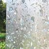 Flower Non-Adhesive 3D Static Decorative Privacy Glass Sticker Window Films Window Glass Sticker