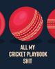 Книга All My Cricket Playbook Shit by Patricia Larson - Paperback
