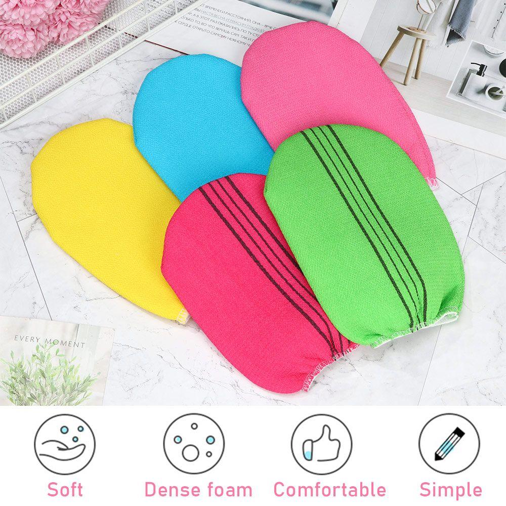 Extreme Comfort Cleaner Massage Bath Glove Shower Scrubber Body Rub Exfoliating Towel