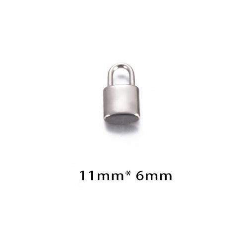 Wholsale 10pcs/lot Stainless Steel Lock Charm Fit Necklace Bracelet Padlock DIY Charm Pendant Jewelry Making