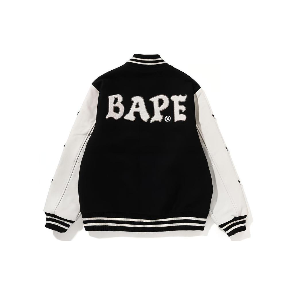 A BATHING APE Baseball Jacket Men's 1I80-141-001