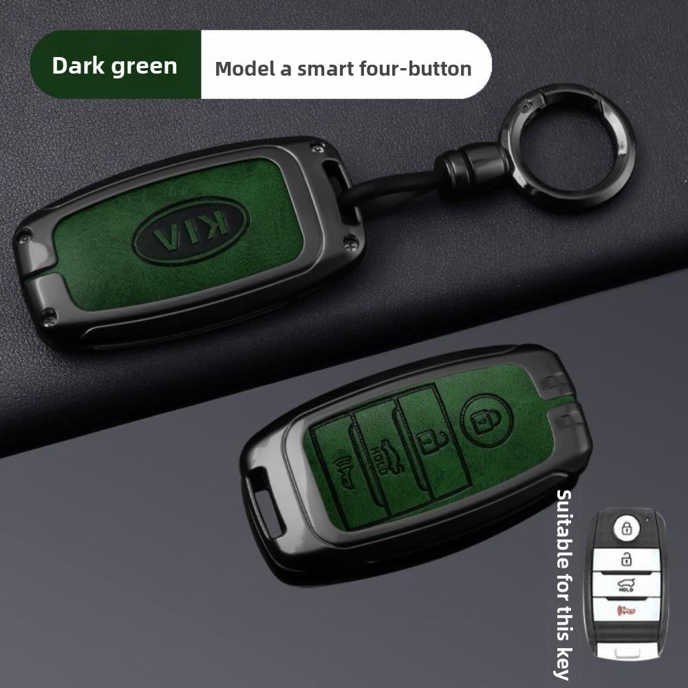 Durable for Kia Key Cover for KX3 KX5 K2 K4 Forte KXCross Sportage Seltos Rio Car Keys Protection