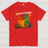 You may Ask Yourself Retro 80s Music Cotton Summer Casual Cool Loose T-Shirt