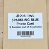 TWS Случайная фотокарточка Искрящийся синий альбом Привилегированная версия фотокниги Версия Ткачей IDOL GOODS
