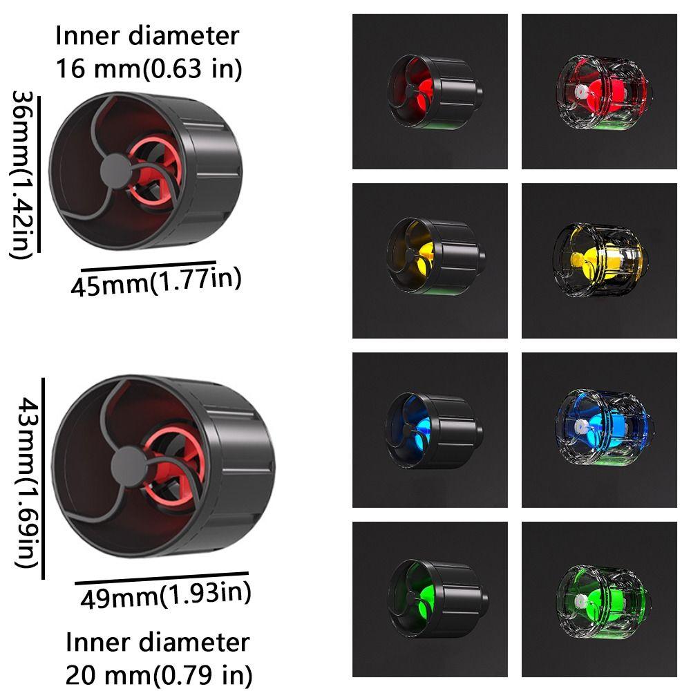 Glowing Aquarium Flow Fan Plastic Rotating Wave Nozzle Fish Tank Wave Maker Saltwater Tank