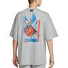 Nike Мужская футболка с коротким рукавом и круглым вырезом, с логотипом и надписью на спине, баскетбольная, IH9269-063