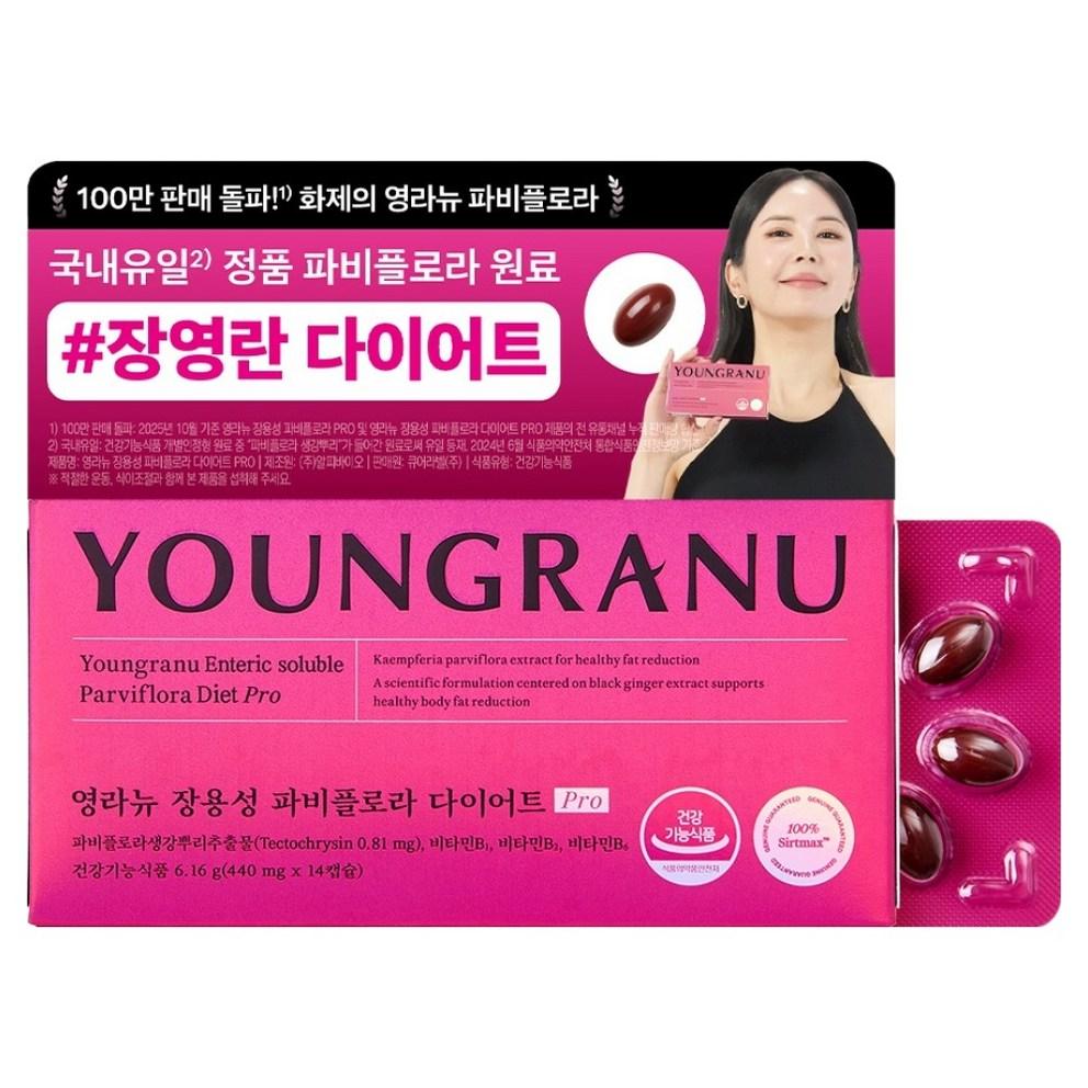 Youngranew Fabiflo Diet Pro Пробиотики в кишечнорастворимой оболочке, 14 таблеток