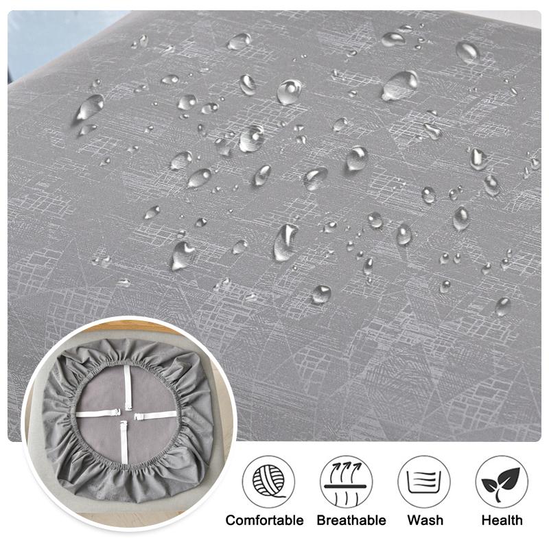 Водонепроницаемый чехол на сиденье обеденного стула, эластичный чехол на сиденье для стула в столовой, протектор, накидка для кухни, отеля, вечеринки, банкета