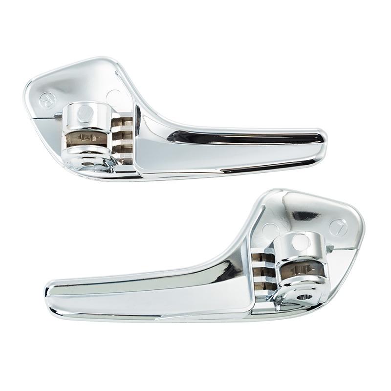 Для Opel Corsa D 2006-2014 Дверная ручка внутренняя передняя левая и правая хромированные автомобильные аксессуары пластиковые детали