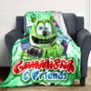 1pc Gummy Bear1 Blanket, Gift, for Men and Women, Soft Blanket, Good for Sofa Bed Couch Travel, Lightweight Flannel Blanket