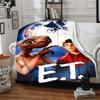 1pc E-ET1 Blanket, Gift, for Men and Women, Soft Blanket, Good for Sofa Bed Couch Travel, Lightweight Flannel Blanket