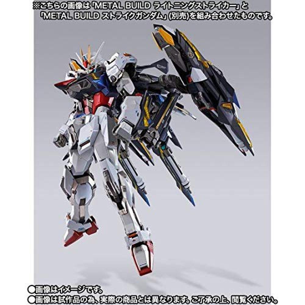 Bandai Мобильный костюм Gundam SEED METAL BUILD Lightning Striker (Корпус MS продается отдельно)