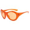Large future technology sunglasses YK large frame cycling sunglasses European and American trend sports sunglasses