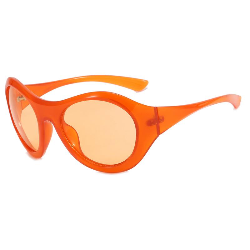 Large future technology sunglasses YK large frame cycling sunglasses European and American trend sports sunglasses