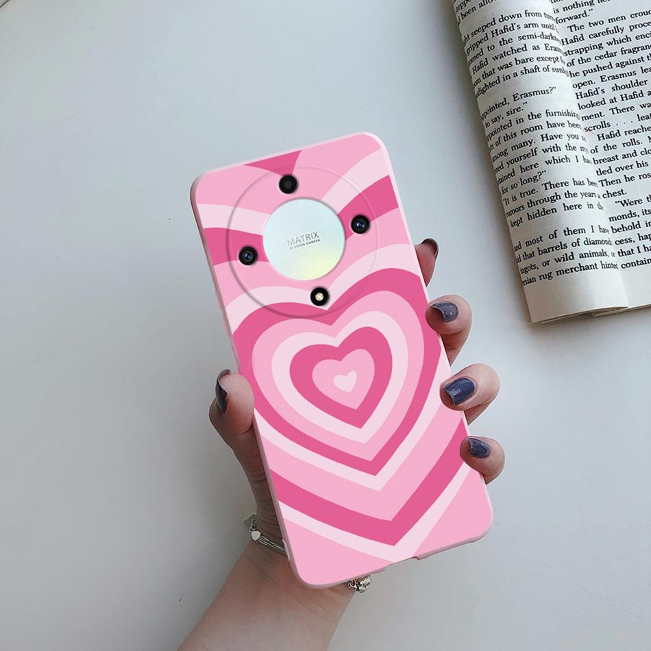 Чехол для Honor X9a X9b 5G Чехол Силиконовый Мягкий Модный Цветочный Задний Корпус Coque для Honor X9a X9b X9 a X 9 b 2023 Чехол для Телефона Funda