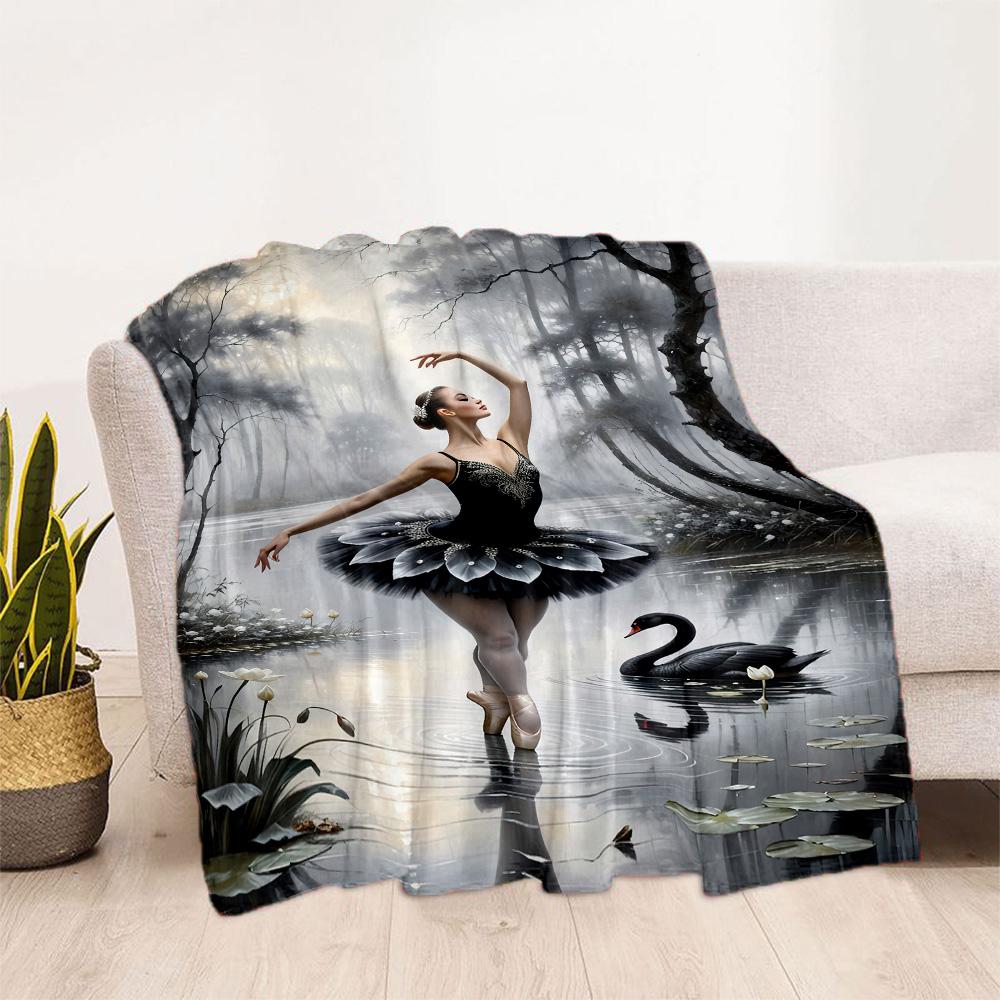 Dance Dreams In Motion Blankets are suitable for living rooms, bedrooms, camping, and other places, making them an ideal choice for gifts.