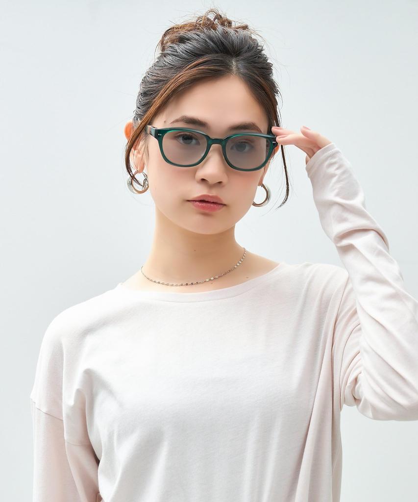 Zoff Suncut UV Cut Sunglasses For Golf and Sports SNAP GRIP UV Protection Glasses/100% Wellington-Style (Green) Men's 5317-150