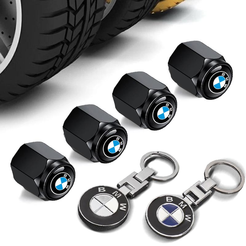 For BMW M X1 X3 Car Tire Wheel Valve Caps Cover Metal Car Keychain Keyring For BMW i7 X7 G07 LCI iX I20 X1 U11 3 5 7 Series G70 G09 XM Accessory