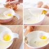 Прочный креативный сепаратор в форме ложки, сепаратор для яичного белка, фильтр для желтка, сито, делитель, кухонный инструмент
