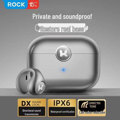 Беспроводные Bluetooth-наушники-клипсы ROCK