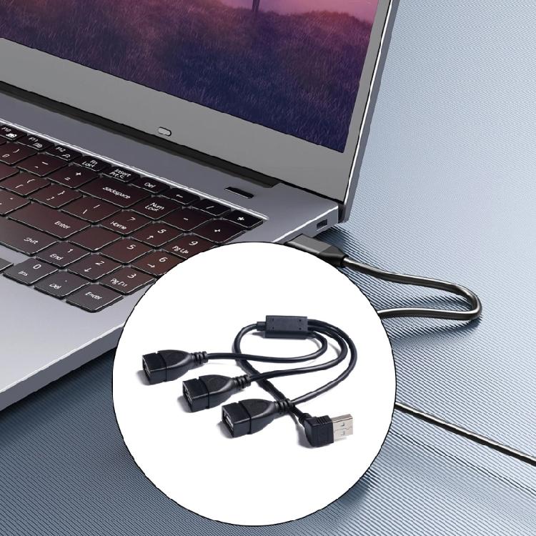 Адаптер-разветвитель USB с чип-контролем для тока 5В3А, обеспечивающий быструю зарядку трех устройств