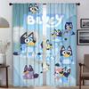 B-BlueyS Blackout Curtain for Room 2 Panel Modern Living Room Curtains 2 Pieces Home Interior Curtains Shades Tulle for Bedroom