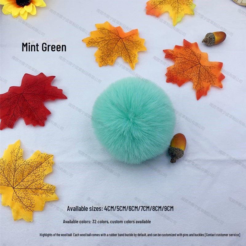 5 см цветной плюшевый мяч для самодельных украшений, одежды и аксессуаров