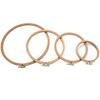 3-12 Inch Wooden Bamboo Embroidery Frame Oval Embroidery Hoop Ring Cross Stitch Machine DIY Needlecraft Household Sewing Tool