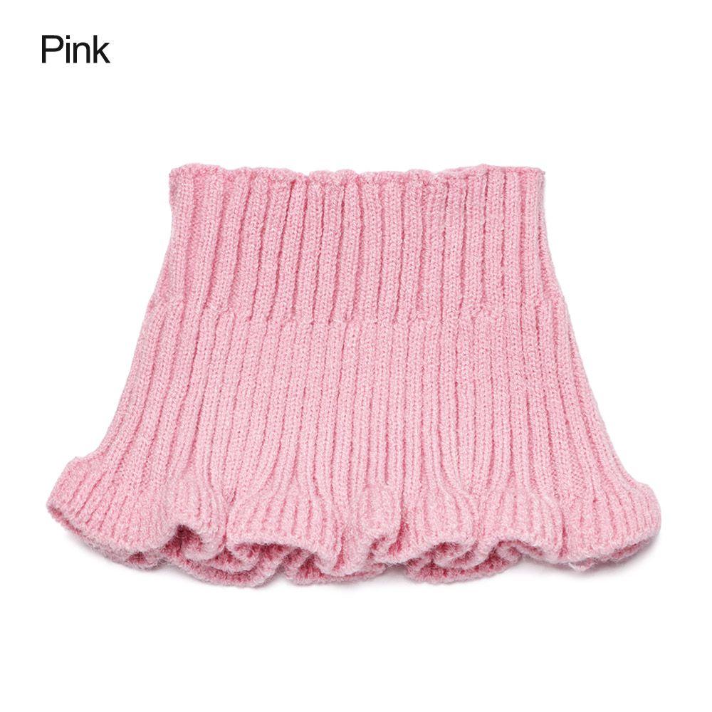 Winter Warm Windproof Detachable Neck Guard Scarf Knitted Fake Collar Turtleneck