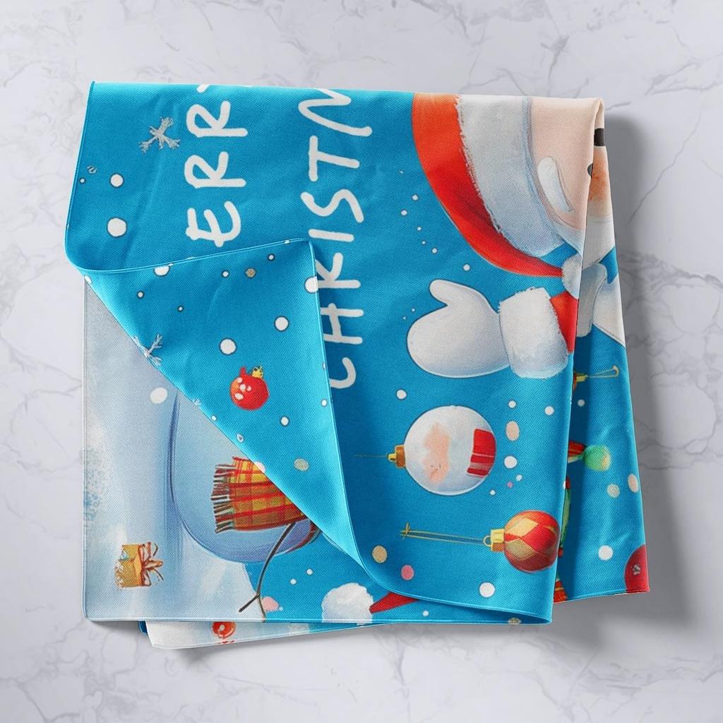 Christmas Santa Claus Wall Hanging Tapestry Snowman Wall Hanging Tree Wall Hanging Gorgeous Christmas Tree Fireplace Gifts