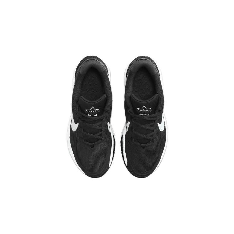 Nike Star Runner 4 GS Черно-белые детские кроссовки антрацит DX7615-001