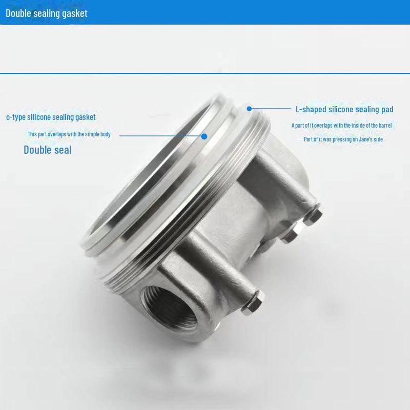 10-inch Stainless Steel High-Flow Domestic Water Purifier Filter