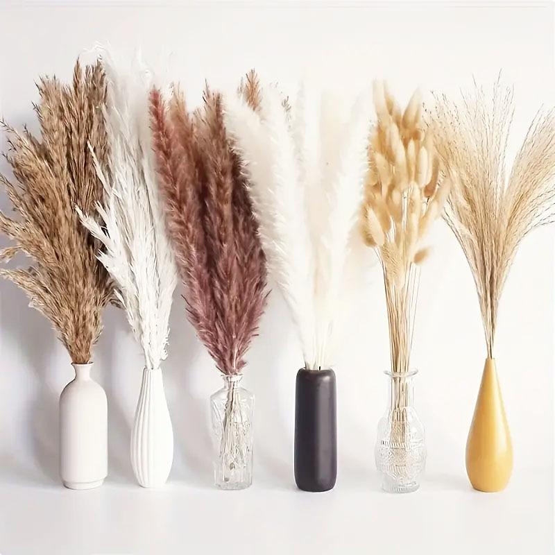 Source Yunnan Dried Flower Bouquet Combination, Real Flower Pampas Grass Home Decoration Reed Rabbit Tail Grass Dried Flowers