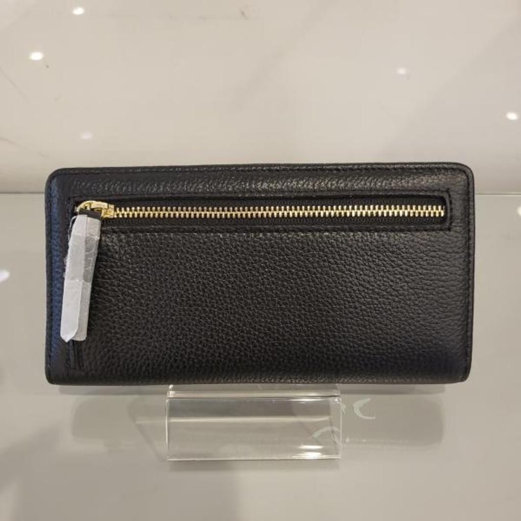 moncross AWBK8055 slim cowhide card wallet long wallet