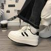 Little White Shoes Women's 2025 New Popular Casual Shoes Women's Shoes Autumn Breathable Niche Versatile Thick Baseplate Shoes Women
