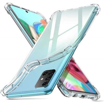 Противоударный чехол - Phonillico - Samsung Galaxy A71 - Мягкий силикон - Ультратонкий - Прозрачный